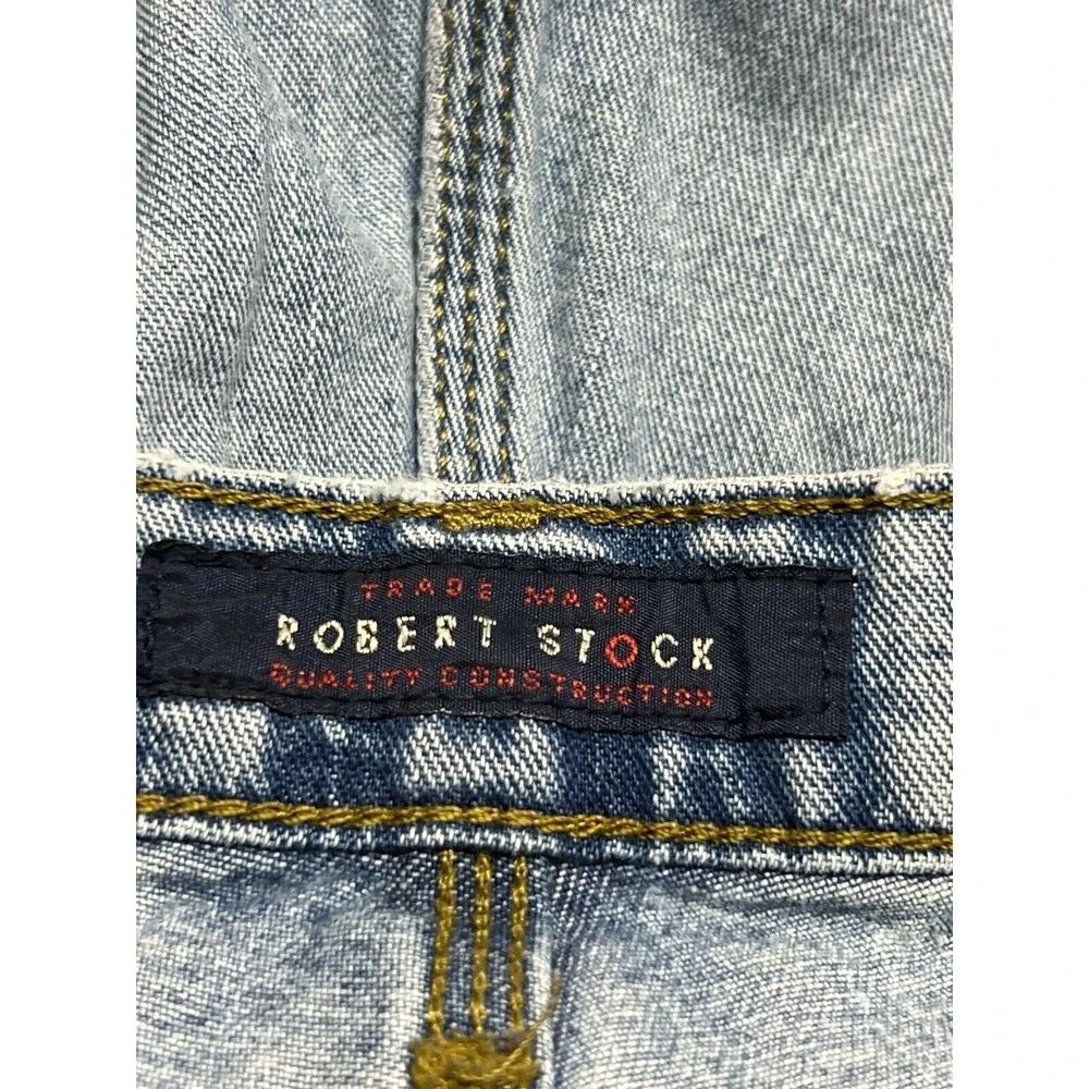 Vintage Robert Stock‎ Carpenter Jeans Baggy Faded Loose skater 2000s Work 38x30